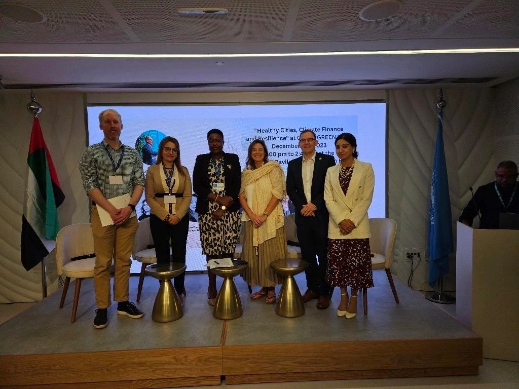 COP28 Healthy Cities, Climate Finance and Resilience