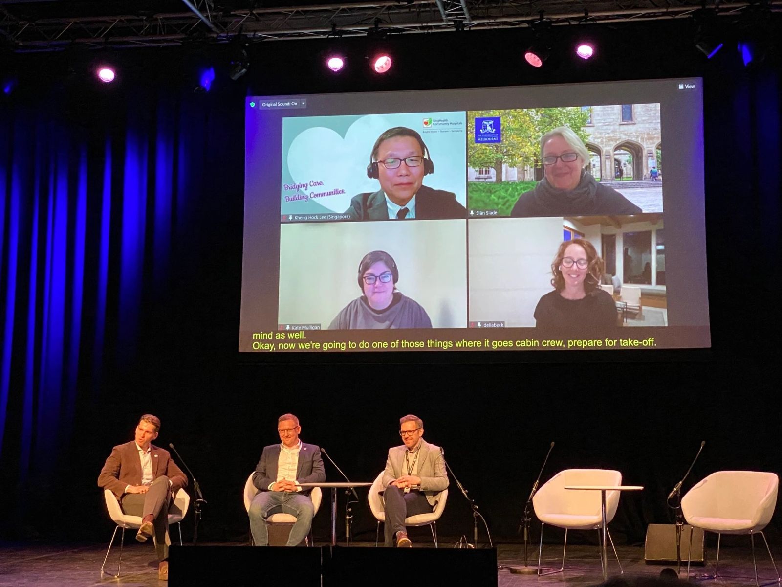 Hybrid global panel connecting WHIS communities worldwide